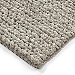 Ullteppe - Talvia Braided Wool (grå)