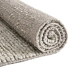 Ullteppe - Talvia Braided Wool (grå)