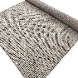 Ullteppe - Talvia Braided Wool (grå)