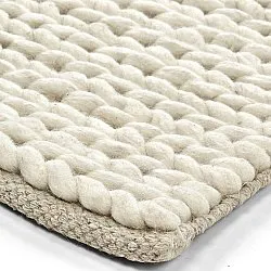 Ullteppe - Talvia Braided Wool (off-white)