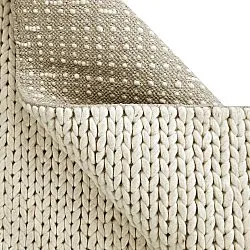 Ullteppe - Talvia Braided Wool (off-white)