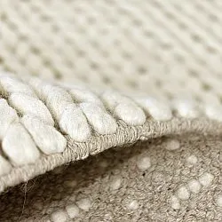 Ullteppe - Talvia Braided Wool (off-white)