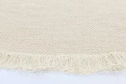 Runde tepper - Pike (cream)
