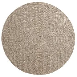 Rundt teppe - Indoor/Outdoor Arlo (beige)