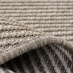 Rundt teppe - Indoor/Outdoor Bennett (beige)