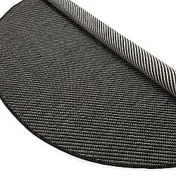 Rundt teppe - Indoor/Outdoor Bennett (svart)