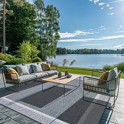 Innendørs/Utendørs tepper - Alta (grå)