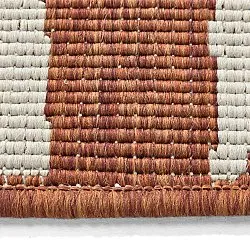 Rundt teppe - Indoor/Outdoor Winona (oransje)