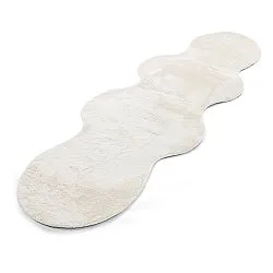 Bølgete Løper - Aranga Super Soft Fur (beige)