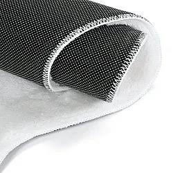 Bølgete Løper - Aranga Super Soft Fur (hvit)