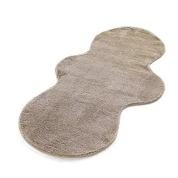 Bølgete Løper - Aranga Super Soft Fur (brun)