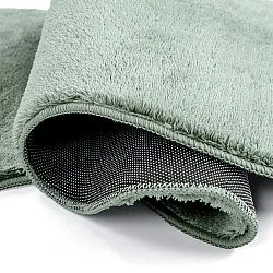 Bølgete Løper - Aranga Super Soft Fur (grønn)
