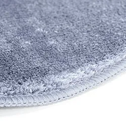 Bølgete Løper - Aranga Super Soft Fur (stålblå)