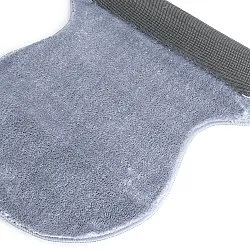 Bølgete Løper - Aranga Super Soft Fur (stålblå)