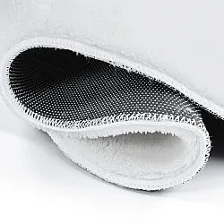 Bølgete Løper - Aranga Super Soft Fur (hvit)