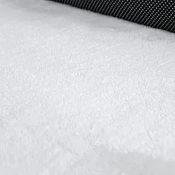 Bølgete Løper - Aranga Super Soft Fur (hvit)