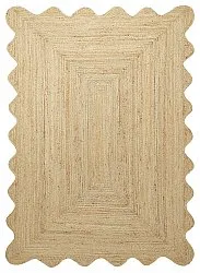 Bølget juteteppe - San Francisco (jute)