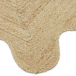 Bølget juteteppe - San Francisco (jute)