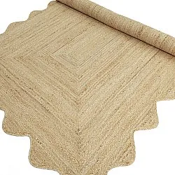 Bølget juteteppe - San Francisco (jute)