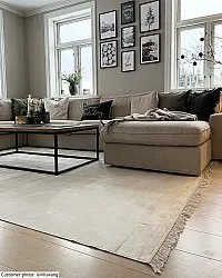 Wilton-teppe - Art Silk (beige)