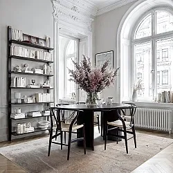 Wilton-teppe - Bornos (grå/beige)
