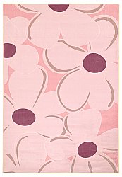 Wilton-teppe - Honfleur (rosa/multi)