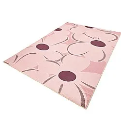 Wilton-teppe - Honfleur (rosa/multi)