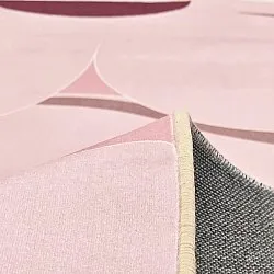 Wilton-teppe - Honfleur (rosa/multi)