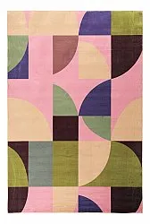 Wilton-teppe - Kalami (rosa/multi)