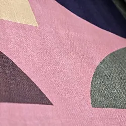 Wilton-teppe - Kalami (rosa/multi)