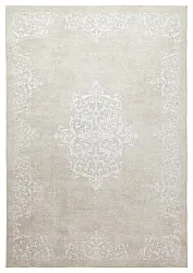 Wilton-teppe - Santi (beige/hvit)