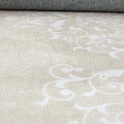 Wilton-teppe - Santi (beige/hvit)