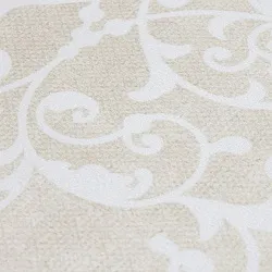 Wilton-teppe - Santi (beige/hvit)