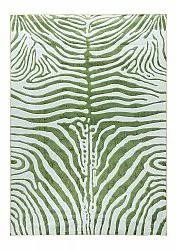 Wilton-teppe - Zebra (grønn)