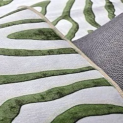 Wilton-teppe - Zebra (grønn)