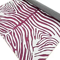 Wilton-teppe - Zebra (rosa)