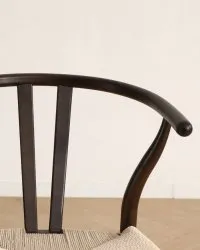 Stol - Alta (valnøtt/beige) - 2 stk
