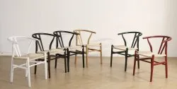 Stol - Alta (valnøtt/beige) - 2 stk