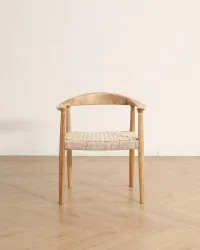 Stol - Ask (natur) - 2 stk