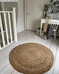 Runde tepper - San Francisco (jute)