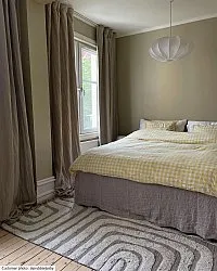Bomullsteppe - Inez (beige)