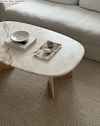 Ullteppe - Coastal (creme)