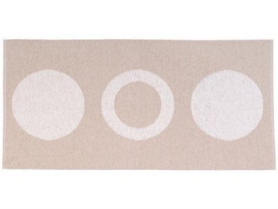 Plastmatter - Horredsmattan Circle (beige)