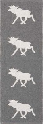 Plastmatter - Horredsmattan Moose (grå)