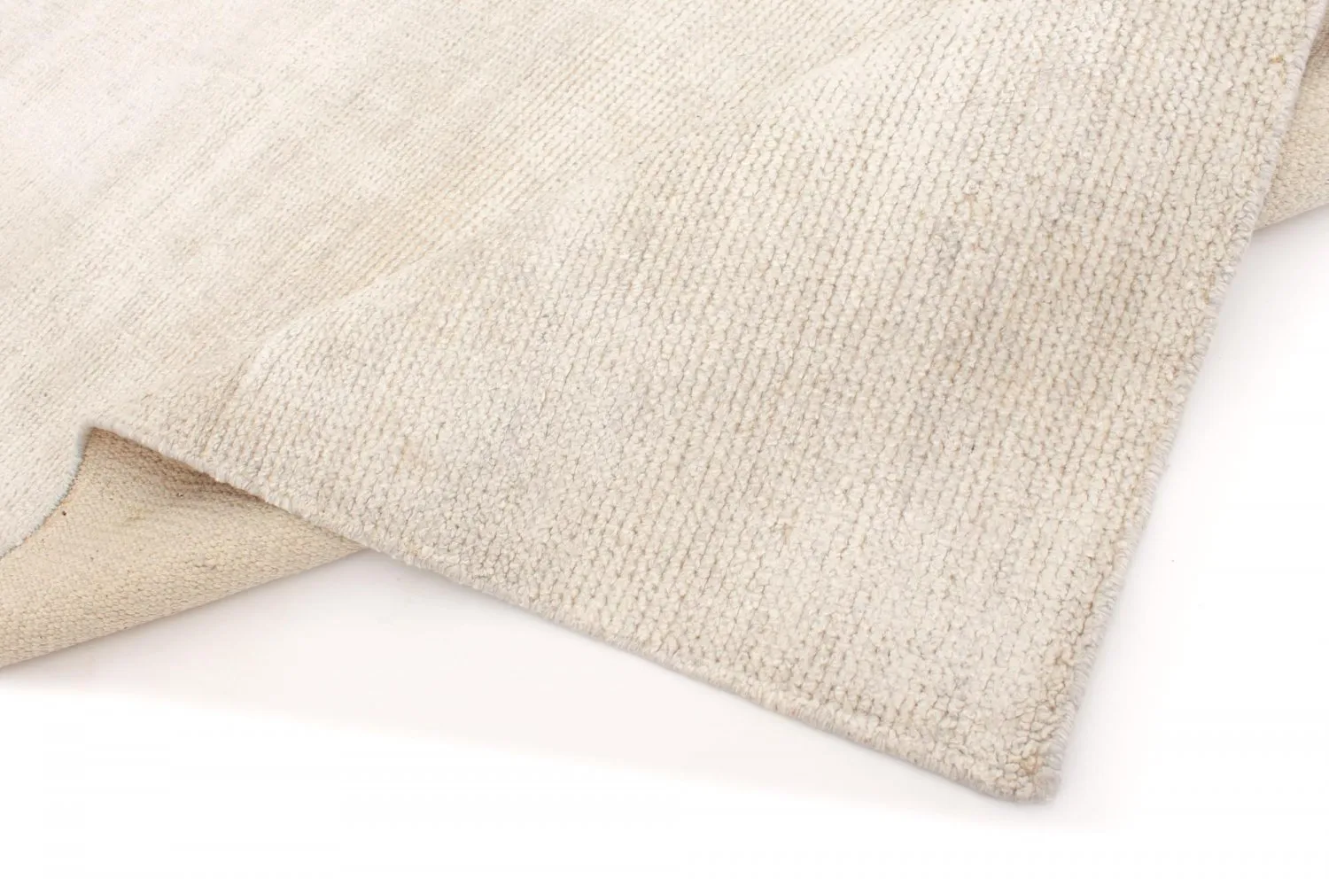 Bamboo silk-teppe - Faliraki (lysegrå)