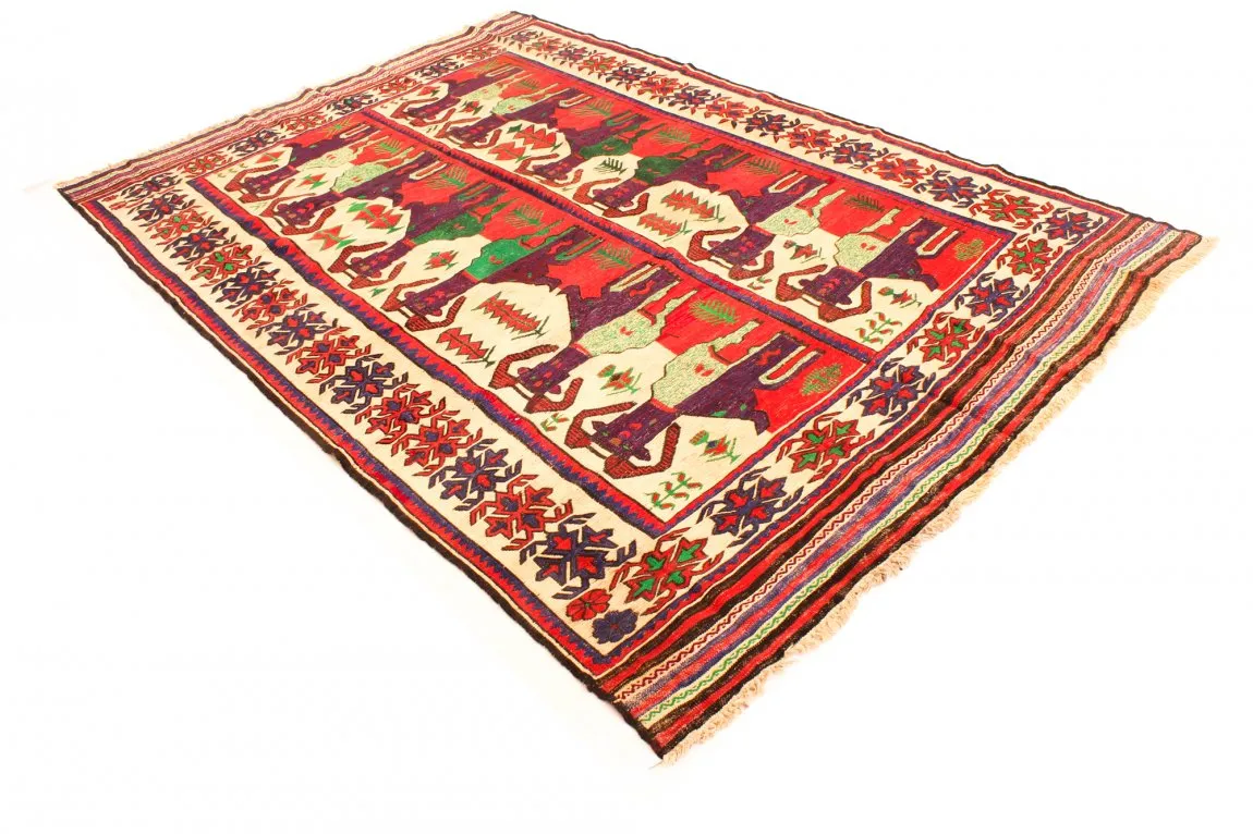 Orientalsk kelimteppe 289 x 200 cm