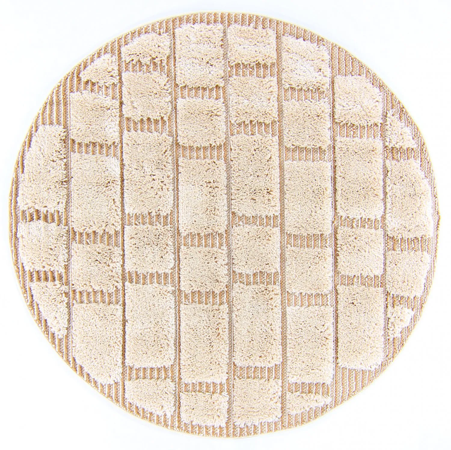 Runde tepper - Lousa (beige)