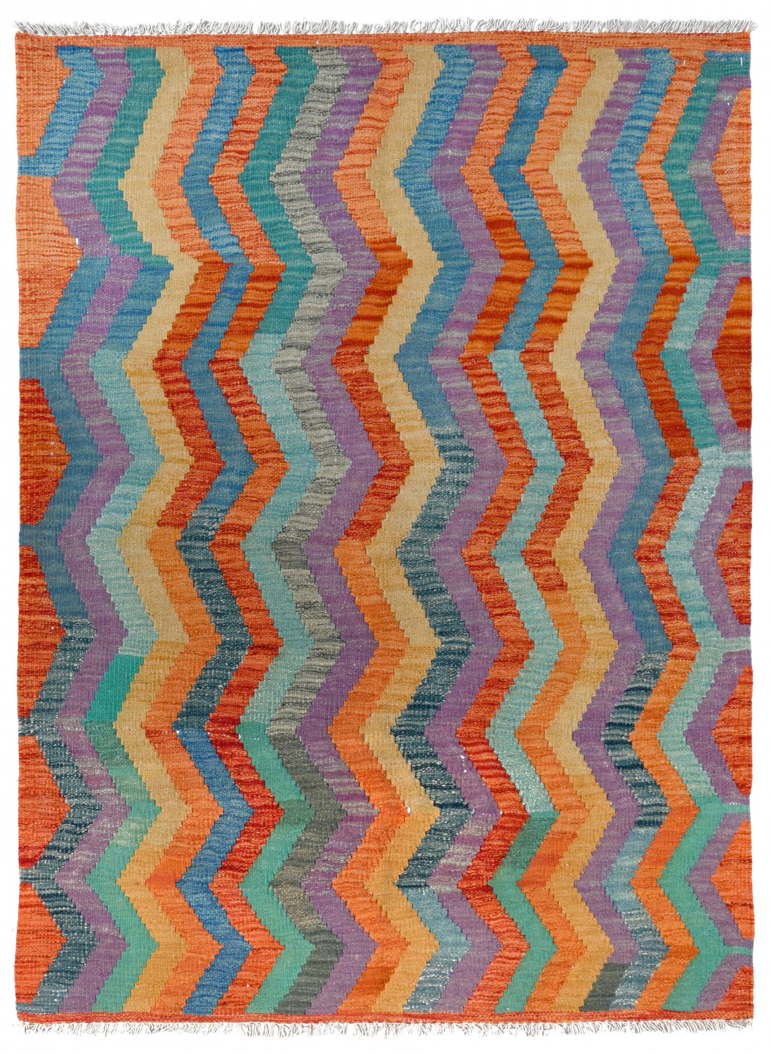 Kelim-teppe Afghansk 165 x 118 cm