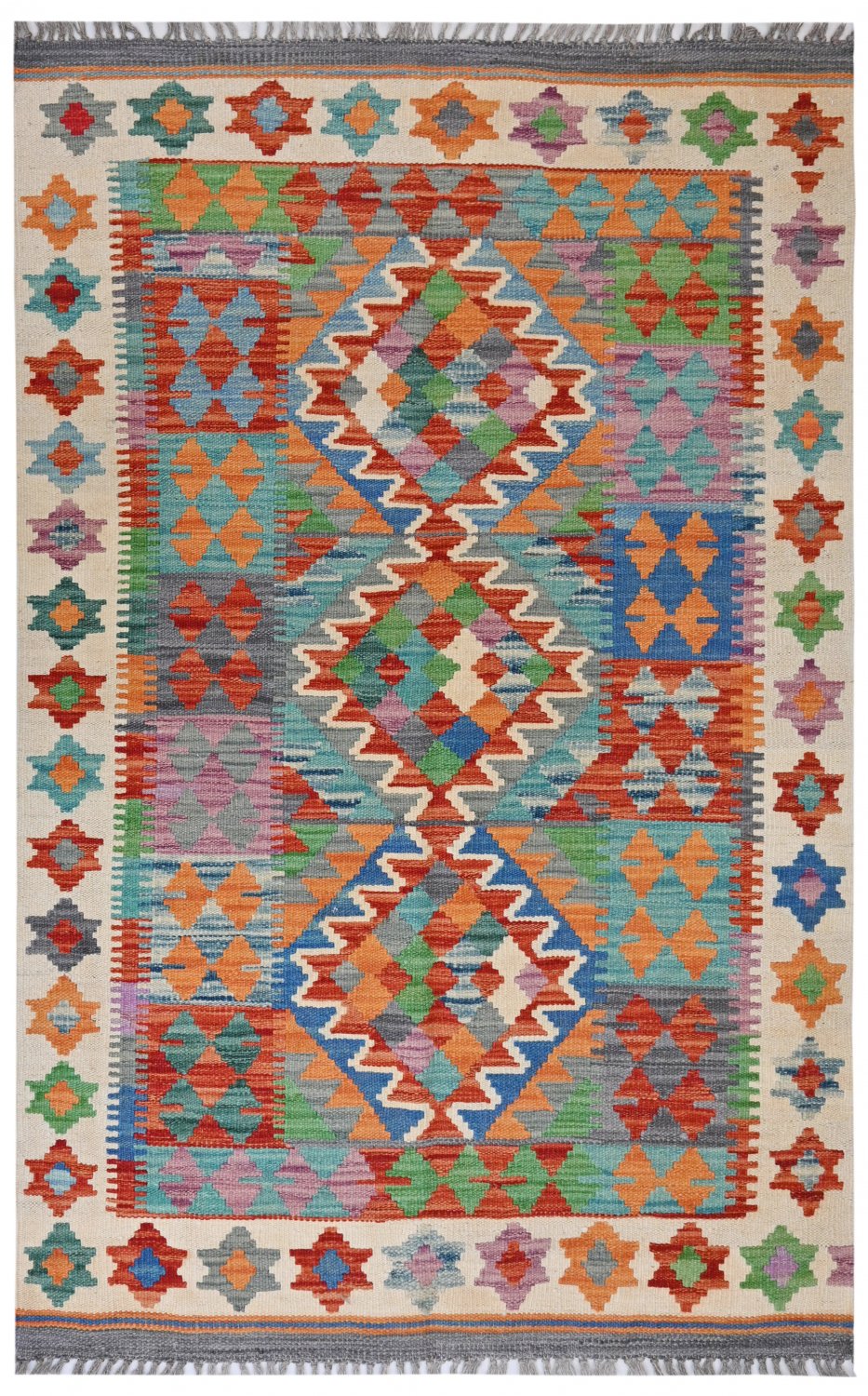 Kelim-teppe Afghansk 169 x 101 cm