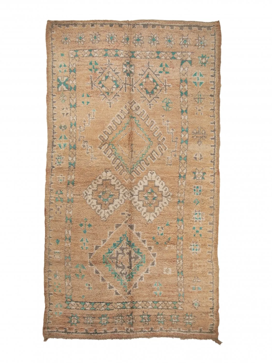 Kelim-teppe Marokkansk Azilal Special Edition 370 x 190 cm